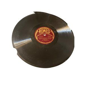 AS IS Vintage record romeo harmonica harry there's a czecho slovak thats waiting